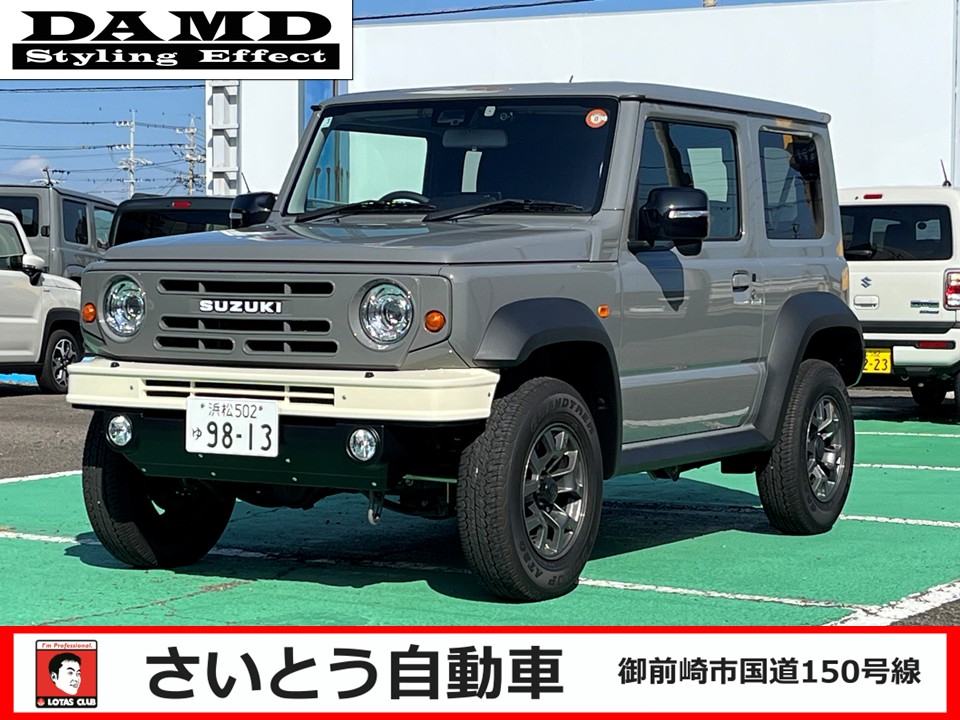 ジムニーシエラ　ダムドDANDコンプリートカー入庫しました